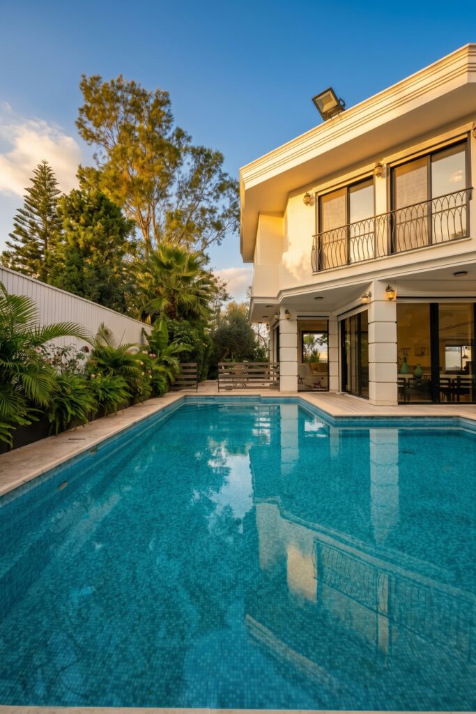Haeshel 80B Herzliya Pituach — façade et jardin