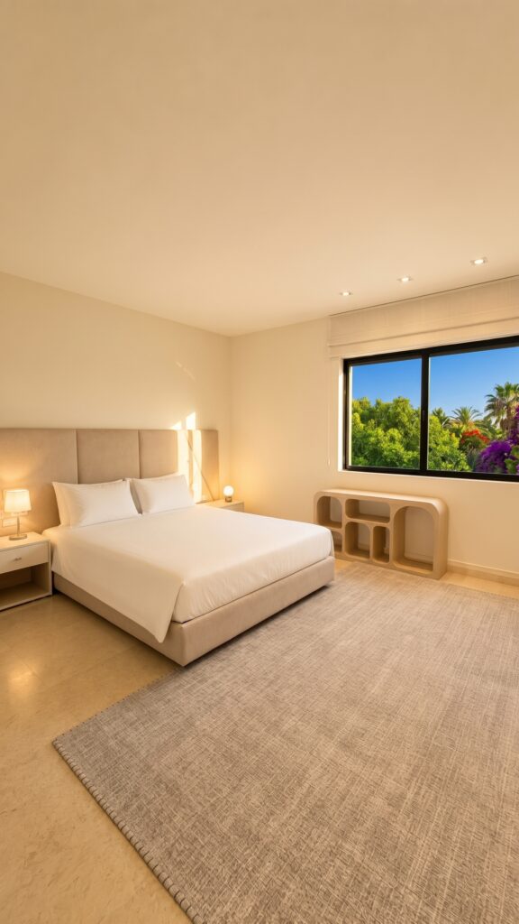 Hanassi 57 Herzliya Pituach — chambre lumineuse